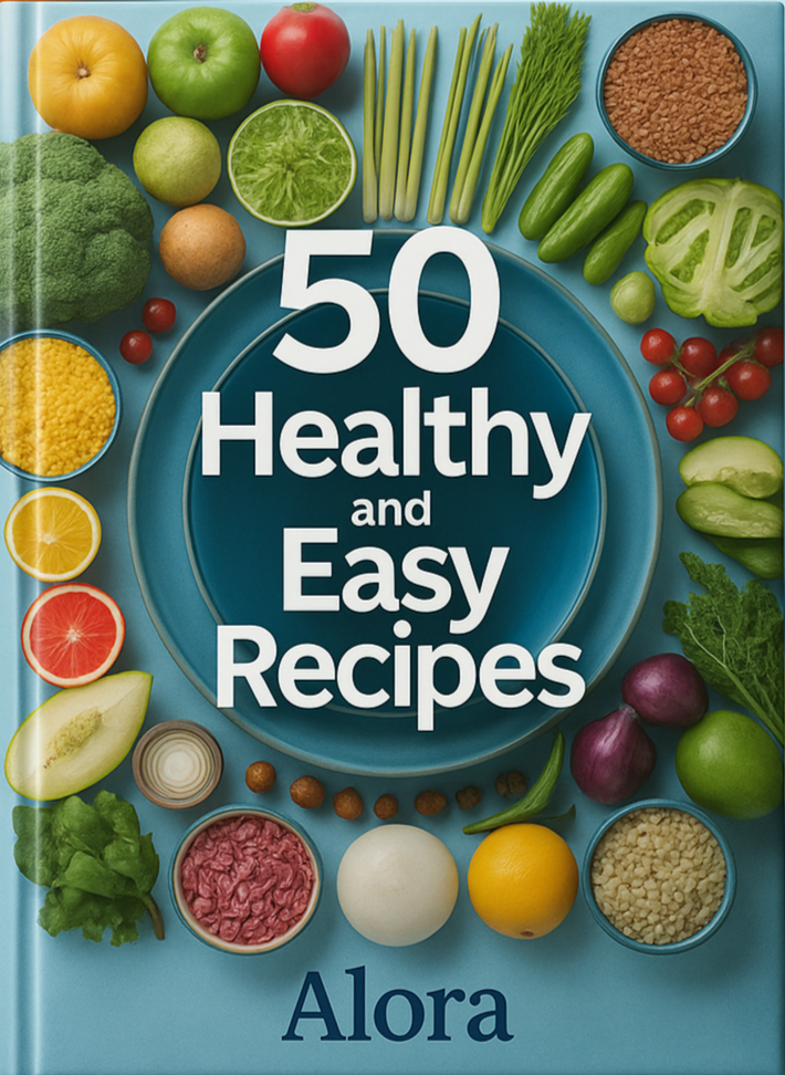 50 Recetas Saludables y Fáciles