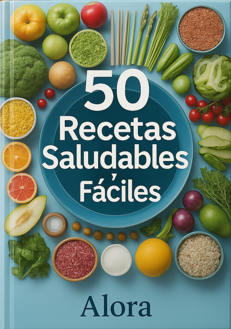 50 Recetas Saludables y Fáciles