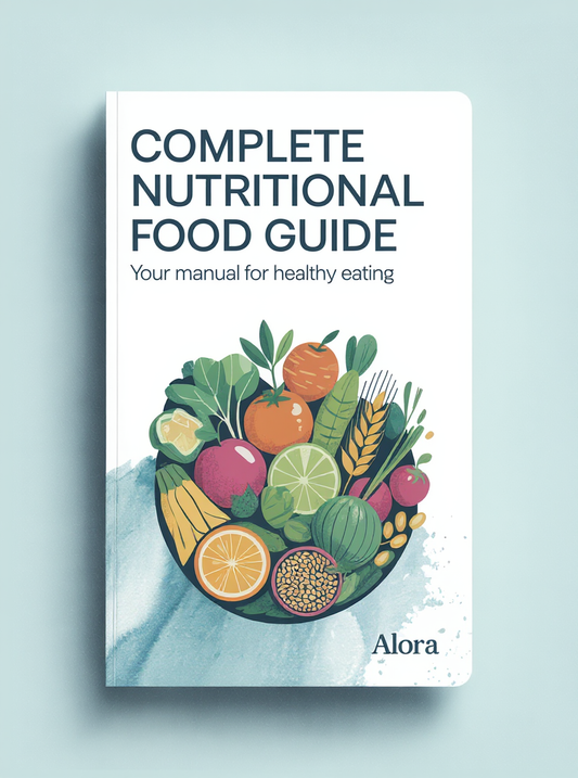 Guía nutricional completa de alimentos: Su manual para una alimentación saludable